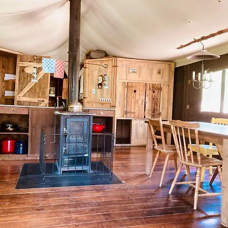 Campismo de Luxo Luxus-glamping-zelt Am Denglerhof Glampingparadies *